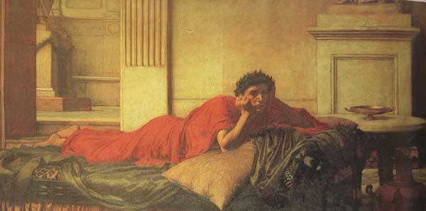 John William Waterhouse The Remorse of Nero after the Murder of his Mother (mk41) oil painting image